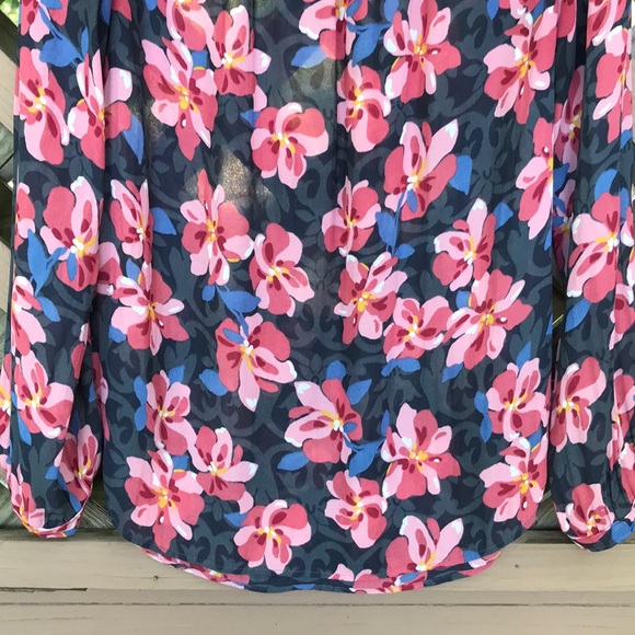 LOFT FLORAL BLOUSE - Picture 3 of 7